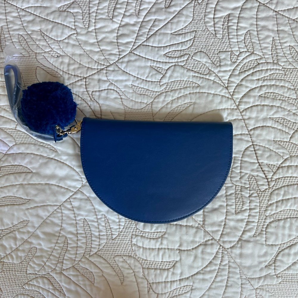 NWT ban.do Comrade Party Clutch in "Azure" Cobalt Blue - Picture 3 of 6